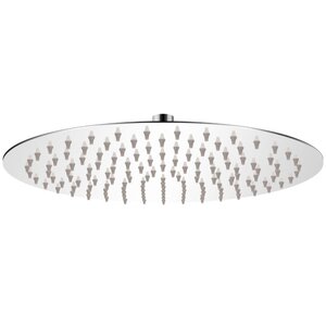 vidaXL Tête de douche plongeante ronde en acier inoxydable 30 cm