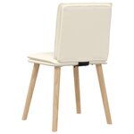 vidaXL Chaises à manger lot de 4 Lin