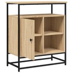 vidaXL Buffet Chêne Sonoma 69x35x80 cm Bois d'ingénierie