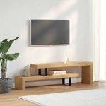 vidaXL Meuble TV Bois de manguier massif