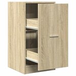 vidaXL Armoire d'apothicaire chêne sonoma 40x41x77 5cm bois ingénierie