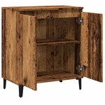 vidaXL Buffet vieux bois 60x35x70 cm bois d'ingénierie