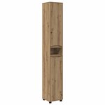 vidaXL Cabinet de salle de bain Chêne artisanal 30 5 x 30 x 195 cm