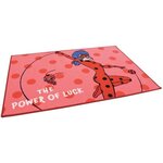 Tapis Ladibug Miraculous - 120 x 80 cm