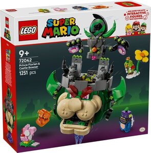 LEGO Super Mario - Set Prince Florian et Château de Bowser - 72042 pour Jeux de Rôle
