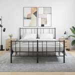 vidaXL Tables de chevet 2 Pièces chêne sonoma 40x35x47 5 cm