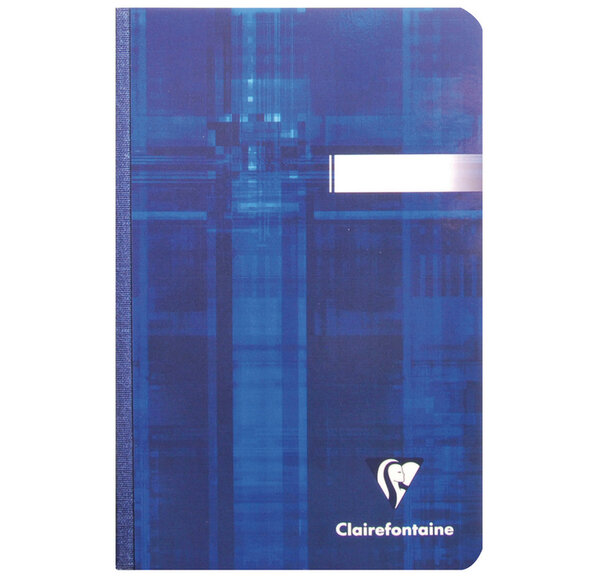 Carnet brochure  110 x 170 mm  quadrillé 5x5 CLAIREFONTAINE