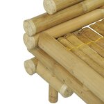 vidaXL Cadre de lit Bambou 140 x 200 cm