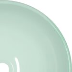 vidaXL Lavabo Verre trempé 42x14 cm Blanc