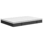 vidaXL Matelas à ressorts bonnell moyen 140x190 cm