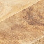 vidaXL Dessus de table Bois de manguier solide 15-16 mm 90x70 cm