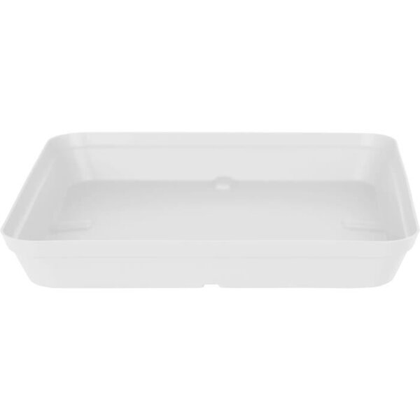 CAPRI Soucoupe carée35 cm Blanc