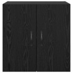 vidaXL Meuble mural Chêne noir 60 x 31 x 60 cm Bois d'ingénierie