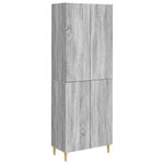 vidaXL Ensemble de Meubles 2 Pièces 66 x 34 5 x 90 cm Bois d'ingénierie