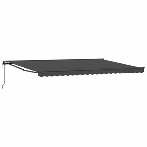 vidaXL Cadre d'auvent Anthracite 500 × 300 cm