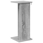 vidaXL Support de Plante 2 pièces Sonoma gris 25 x 25 5 x 60 5 cm