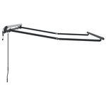 vidaXL Cadre de Store Électrique Rétractable 2.5x2 m Métal