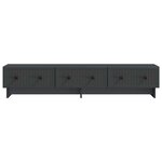 vidaXL Meuble TV avec tiroir Noir 147 x 34 5 x 30 cm Bois d'ingénierie