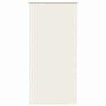 vidaXL Store enrouleur occultant blanc cassé 95x230cm largeur du tissu