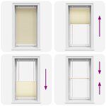 vidaXL Store plissé crème 80x150 cm largeur du tissu 79 4 cm polyester