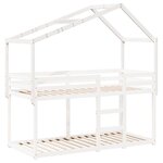 vidaXL Toit de lit pour enfants 203x80 5x142 cm bois de pin massif