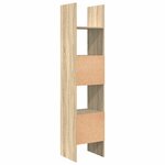 vidaXL Bibliothèque Chêne sonoma 40x35x180 cm Bois d’ingénierie
