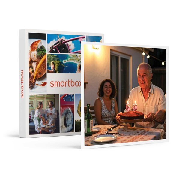 SMARTBOX - Coffret Cadeau Joyeux anniversaire ! Pour homme 60 ans -  Multi-thèmes