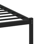 vidaXL Cadre de lit sans matelas avec tête de lit 190x200 cm