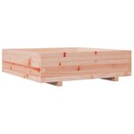 vidaXL Jardinière 90x90x26 5 cm bois massif douglas