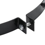 vidaXL Pince d'aérateur de gazon avec pointes 5 pc Ø 30 cm Acier