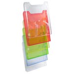 Trieur Mural Modulable Vertical 6 Compartiments A4 - Arlequin - Exacompta
