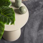 vidaXL Tapis HUARTE à poils courts doux lavable anthracite 160x160 cm