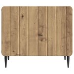 vidaXL Table basse Chêne artisanal 49 x 50 x 42 cm Bois d'ingénierie