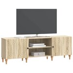 vidaXL Meuble TV Chêne Sonoma 150 x 31 x 50 cm Bois d'ingénierie
