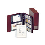 Reliure Regular Multi-Collect Lindner. Couleur - Bordeaux