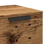 vidaXL Buffet vieux bois 60x30x70 cm bois d'ingénierie