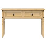 vidaXL Table console Corona 115x46x73 cm bois de pin massif