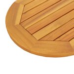 vidaXL Plateau de table Marron 90 x 45 x 2 cm Bois d'acacia massif