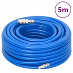 vidaXL Tuyau d'air bleu 0 7" 5 m PVC