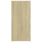 vidaXL Buffet Chêne sonoma 160x36x75 cm Bois d'ingénierie