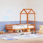 vidaXL Toit de lit pour enfants 118x70x176 5 cm bois de pin massif
