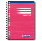 Carnet reliure intégrale 9x14 cm 100 pages Q.5x5 70g CALLIGRAPHE