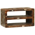 vidaXL Cabinet TV 60x32x36 cm Bois récupéré