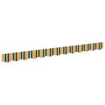 vidaXL Bande de auvent Vert et jaune 2.3 x 0.2 m Toile