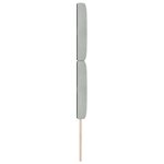 vidaXL Tête de lit en velours gris clair avec des boutons en cristal  80 cm