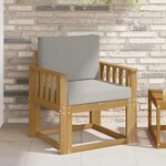 vidaXL 2 Pièce Ensemble de canapés d'extérieur Polyester