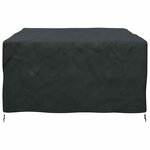 vidaXL Housse pour mobilier d'extérieur Noir 200 x 150 x 85 cm 420D