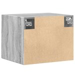 vidaXL Armoire murale sonoma gris 50x42 5x40 cm bois d'ingénierie