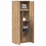 vidaXL Haut Armoire Chêne artisanal 70 x 33 5 x 180 cm