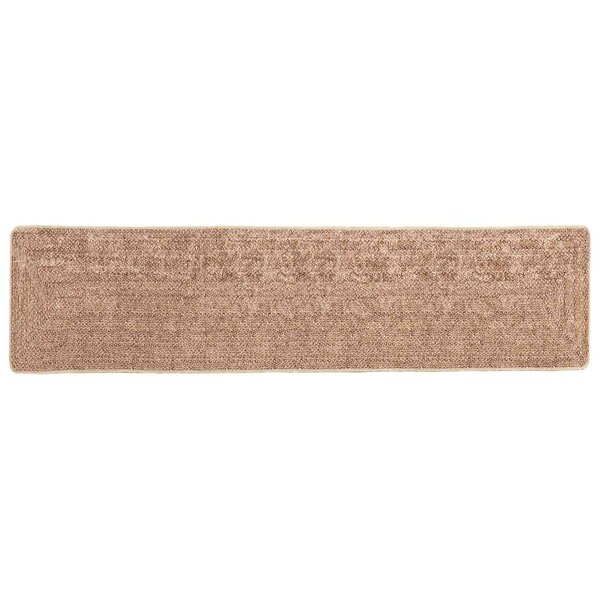 vidaXL Coureur de Tapis MARSA Jaune 80 x 300 cm Polyester et PVC